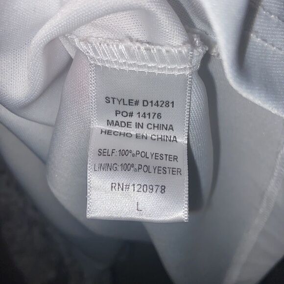 entro Grey Flowy Dress Size: Large - Picture 7 of 7